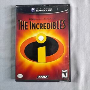 Disney Pixar The Incredibles Nintendo GameCube CIB Complete Untested THQ